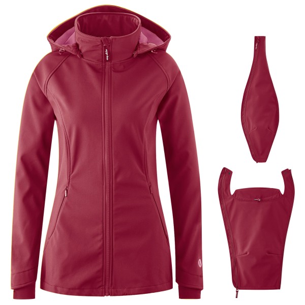 Mamalila - Women's Softshell-Tragejacke Allrounder Fit - Softshelljacke Gr XL rot Mamalila - Women's Softshell-Tragejacke Allrounder Fit - Softshelljacke Gr XL rot von Mamalila