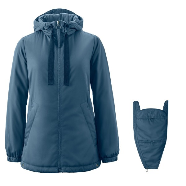 Mamalila - Women's Tragejacke Boston - Kunstfaserjacke Gr XS blau von Mamalila