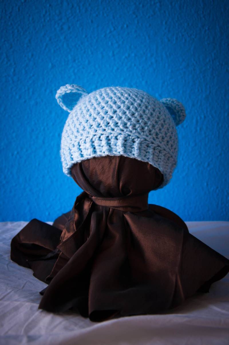 Entzückende Baby Bär Neugeborenen Beanie von MamasLeftHook