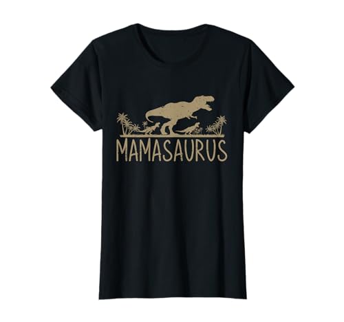 Lustiges Mamasaurus Mama Dino Muttertag T-Shirt von Mamasaurus Mutter Kleidung