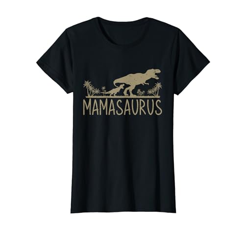 Mama Dino Lustiges Muttertag Mamasaurus T-Shirt von Mamasaurus Mutter Spruch