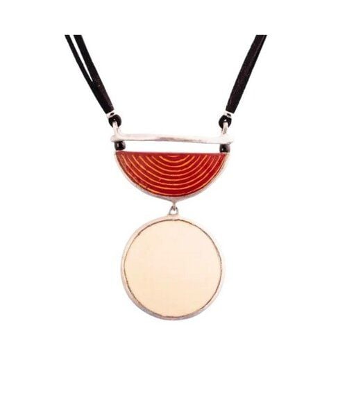 Mambu Design Upcycling Halskette - Rust - Straußeneischmuck Mambu Design Upcycling Halskette - Rust - Straußeneischmuck von Mambu Design