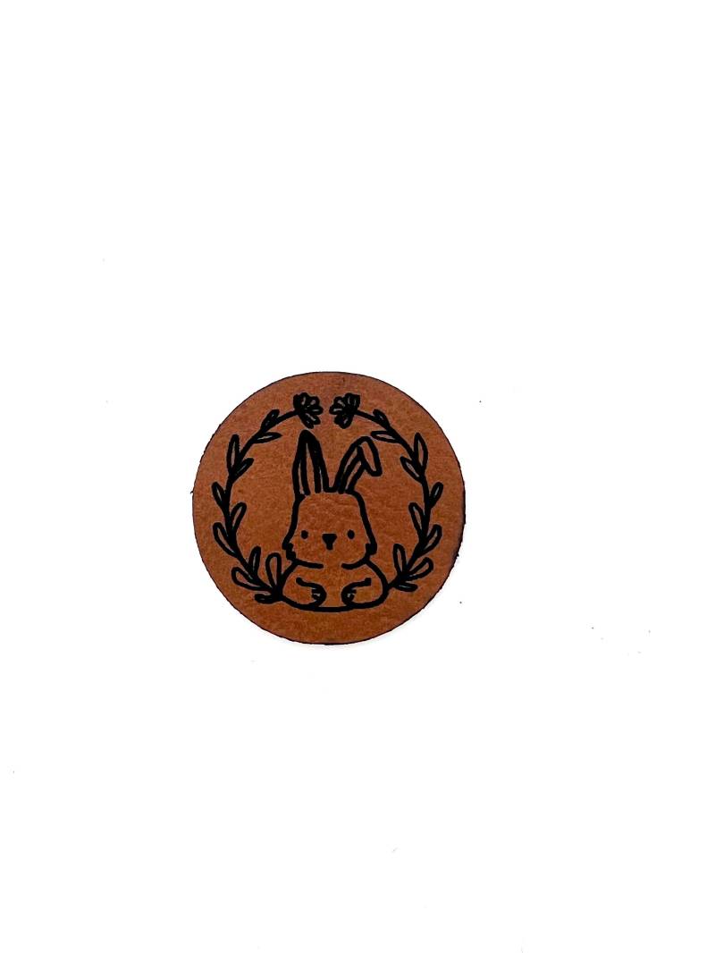 Lederlabel „Häschen" 4 X cm Lederlabel „Häschen" 4 X cm von MamisNaehfieber