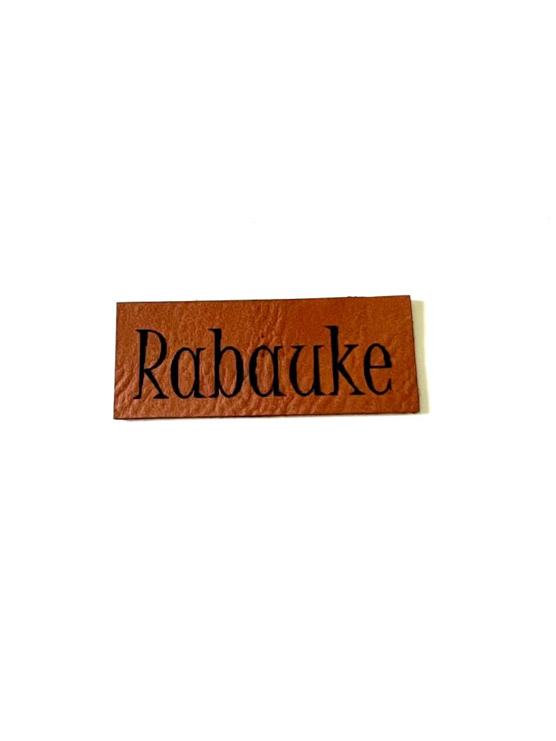 Lederlabel Rabauke 2 X 5 cm Lederlabel Rabauke 2 X 5 cm von MamisNaehfieber