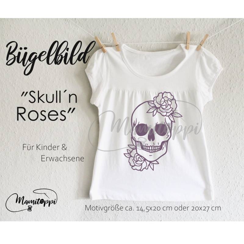 Bügelbild "Snull'n Roses" von Mamitoppi