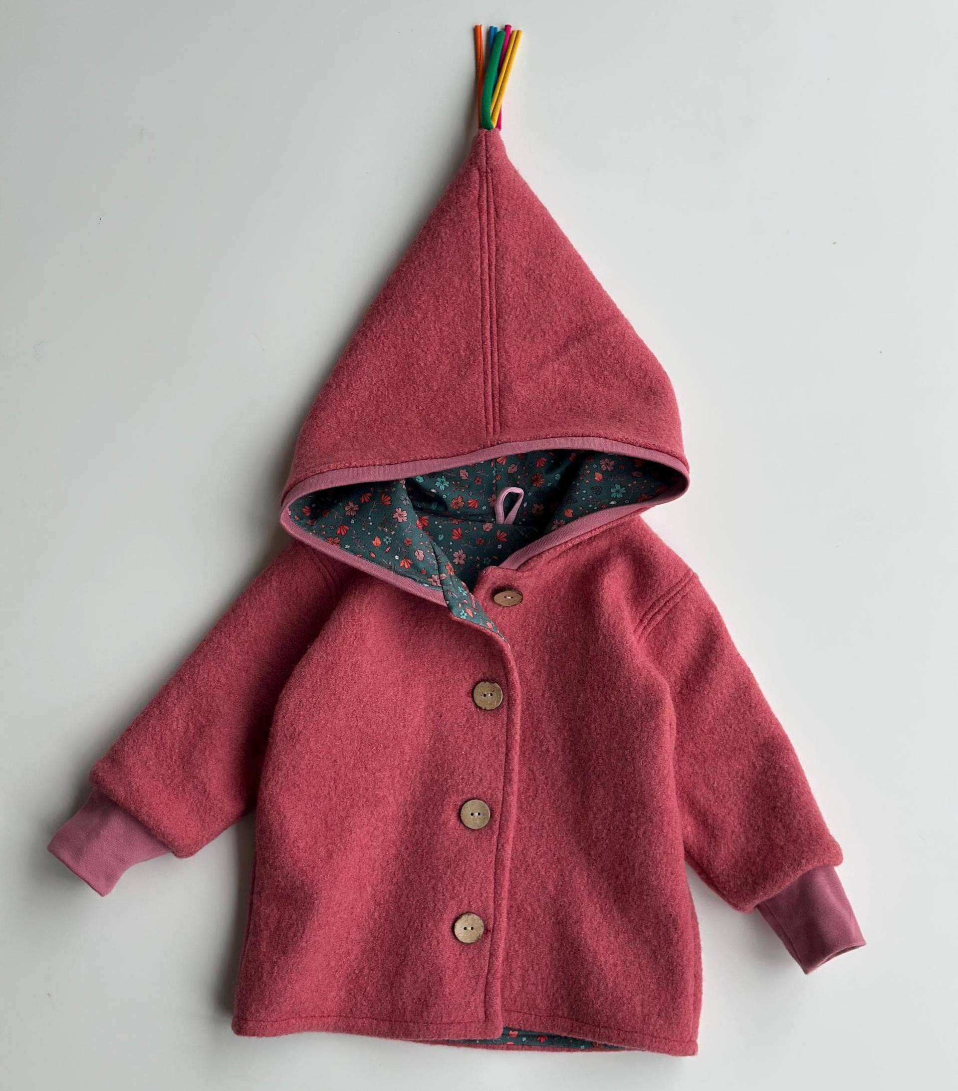 Walkjacke, Rainbow, Gr. 86, Gefüttert, Outdoorjacke Für Kinder von MamiundTami
