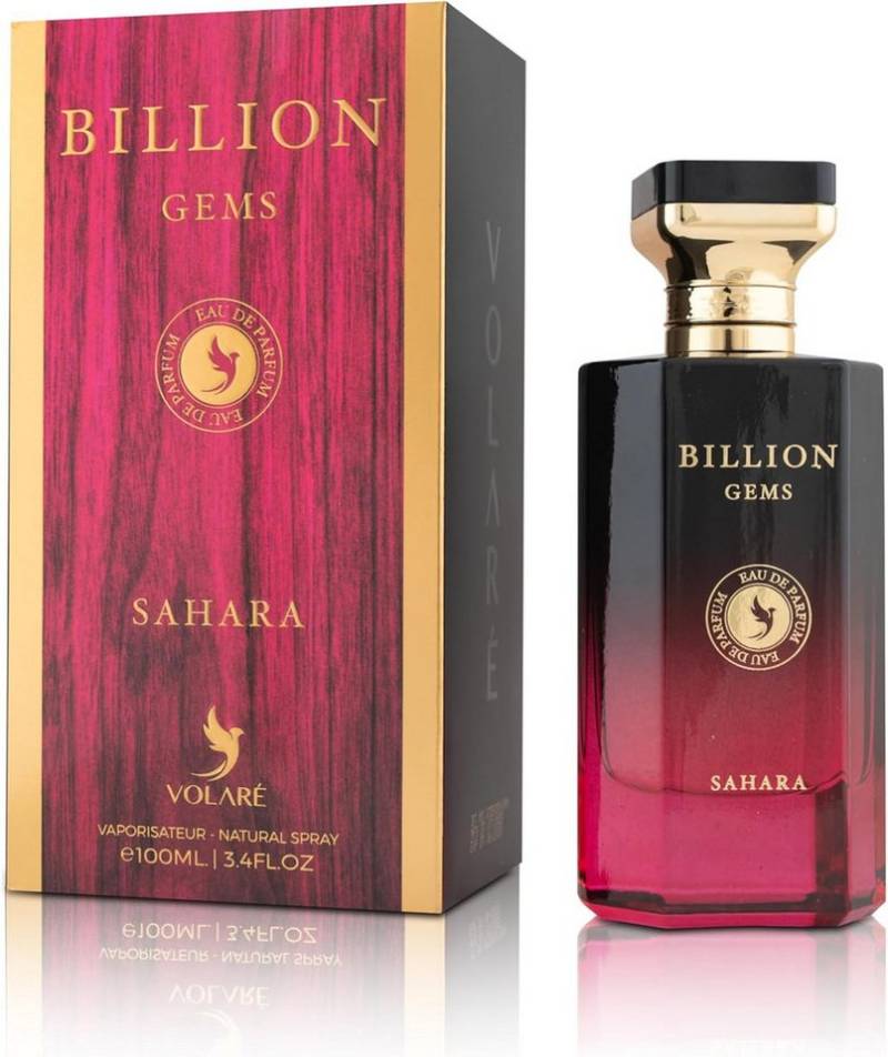 Mamlakat Al Oud Eau de Parfum "BILLION GEMS SAHARA" Luxuriöser Unisex Duft mit floralen und warmen, Elegant frische Zitrusnoten treffen auf würzige und harzige Tiefe von Mamlakat Al Oud