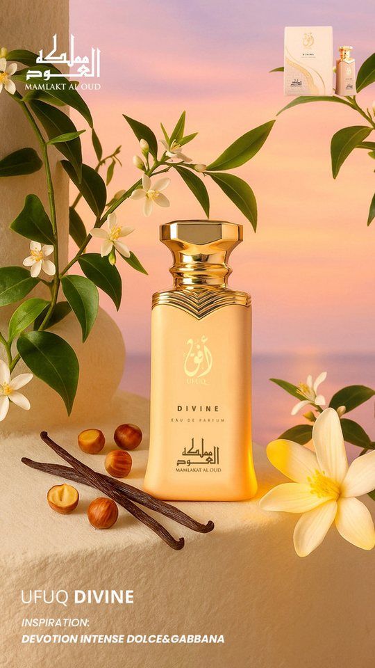 Mamlakat Al Oud Eau de Parfum UFUQ DIVINE 100ML UNISEX Mamlakat Al Oud Eau de Parfum UFUQ DIVINE 100ML UNISEX von Mamlakat Al Oud