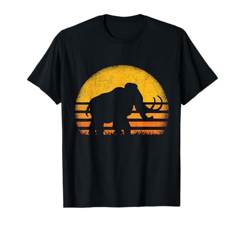 Mammut Vintage für Kinder und Fan T-Shirt von Mammut Retro - Kind & Dino Fans von 1980s Vintage