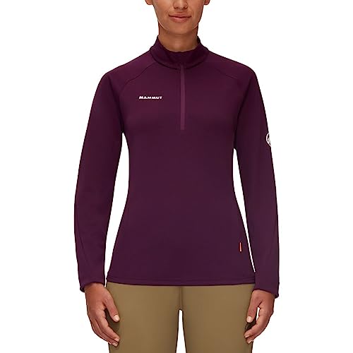 Mammut Damen Aegility Half Zip Longsleeve, Grape, XS von Mammut