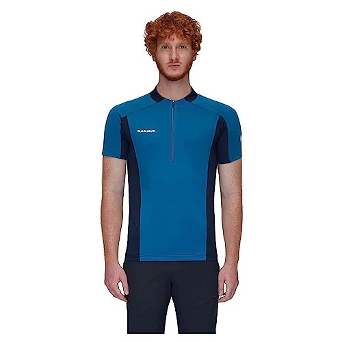 Mammut Herren Aenergy FL Half Zip T-Shirt, deep Ice-Marine, M von Mammut