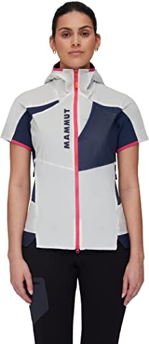 Mammut Aenergy IN Hybrid Hooded Women's Vest White/Marine S von Mammut