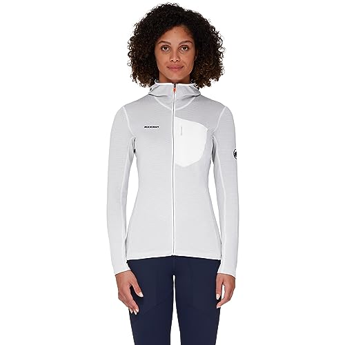 Mammut Aenergy Light Midlayer Kapuzenjacke Damen weiß von Mammut