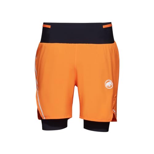 Mammut Aenergy TR 2 in 1 Shorts d'tangerine/Black 50 von Mammut