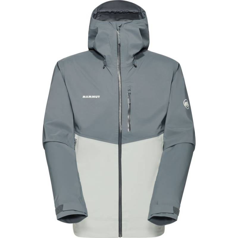Mammut Alto Guide HS Hooded Herren Hardshelljacke silver sage strata XL von Mammut
