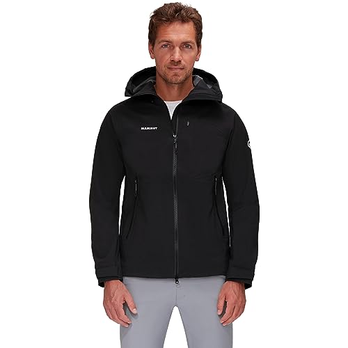 Mammut Alto Guide HS Kapuzenjacke Herren schwarz von Mammut