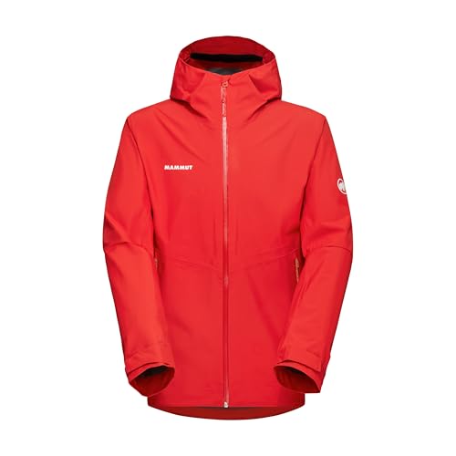 Mammut Alto Light HS Hooded Jacket Men | Outdoor Jacke für Herren, Wasserdicht, Atmungsaktiv | Mammut Red, XL, von Mammut