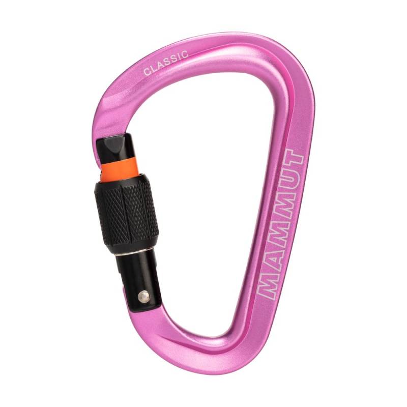 Mammut Classic Hms Screwgate Karabiner screw gate pink von Mammut