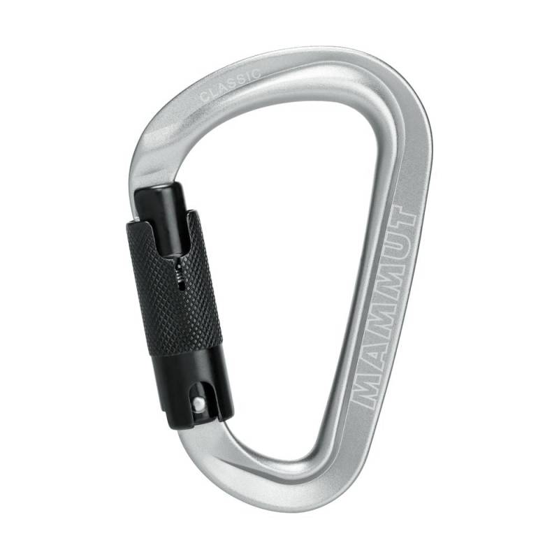 Mammut Classic Hms Twistlock Plus Schraubkarabiner light grey von Mammut