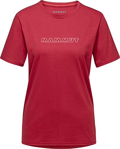 Mammut Core T-Shirt Women Logo, blood red, M von Mammut