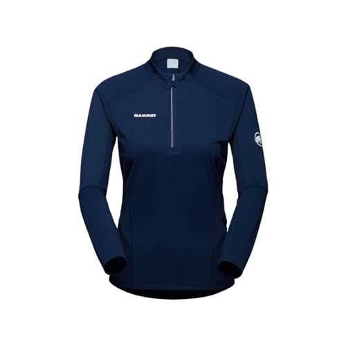 Mammut Damen Aenergy FL Half Zip Longsleeve, Marine, S von Mammut