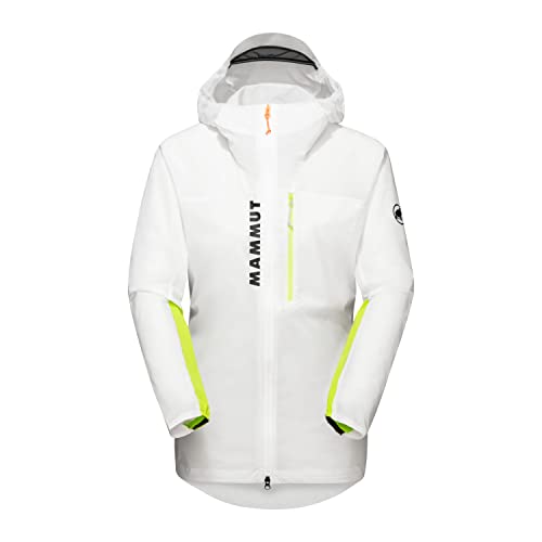 Mammut Damen Aenergy WB Hoodie Jacke, White-highlime, L von Mammut