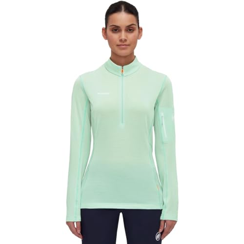 Mammut Damen Aenergy Light ML Half Zip Pullover, neo Mint, M von Mammut