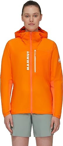 Mammut Damen Aenergy WB Hoodie Jacke, dark tangerine, S von Mammut