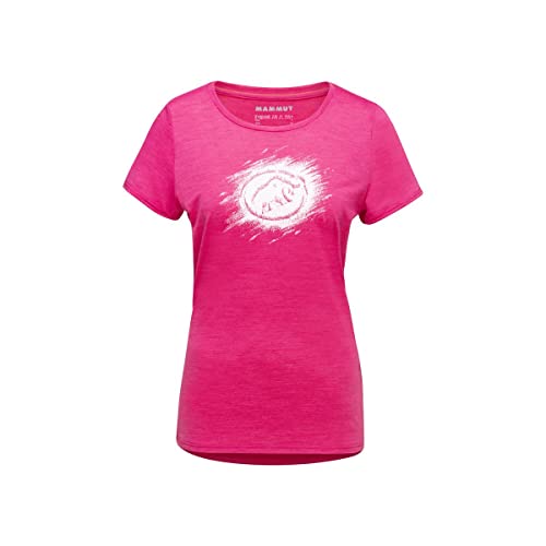 Mammut Damen Alnasca Graphic T-Shirt, pink Melange, M von Mammut