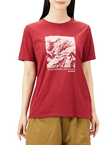 Mammut Damen Core Panorama T-Shirt Tshirt, Blutrot, M von Mammut