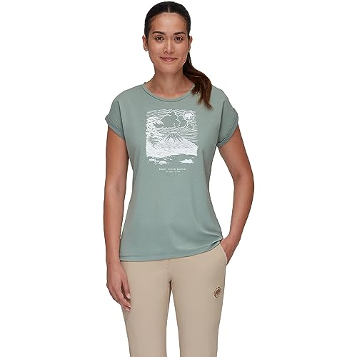 Mammut Damen Mountain Fujiyama T-Shirt, Jade, XS von Mammut