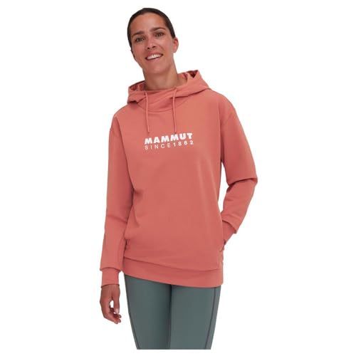 Mammut Damen ML Hoody Women Logo Hooded Sweatshirt, Brick, 38 von Mammut