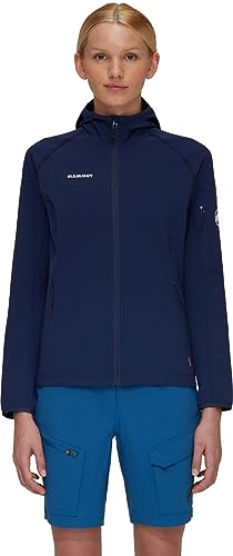 Mammut Damen Madris Light Ml Hoodie Jacke, Marine, L von Mammut