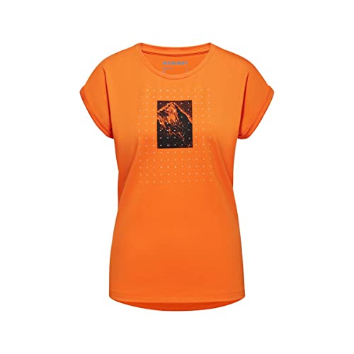 Mammut Damen Mountain Eiger T-Shirt, Dark Tangerine, M von Mammut