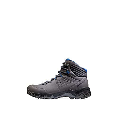 Mammut Nova IV Mid GTX Women | Wanderschuhe für Damen, Wasserdichte Trekkingschuhe, Outdoor Schuhe, Gore-Tex Bergschuhe, Sportschuhe für Hiking |Titanium-Light Ice, 4.5 von Mammut