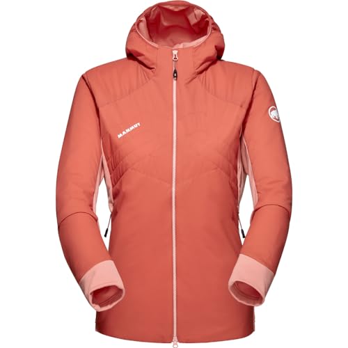 Mammut Damen Rime Light in Flex Kapuzenjacke, Ziegel-/Quarzstaub, L von Mammut