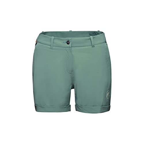 Mammut Damen Runbold Roll Cuff Shorts, Dark Jade, 36 von Mammut