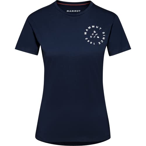 Mammut Damen Seile T-Shirt, Marine Prt2, Large von Mammut