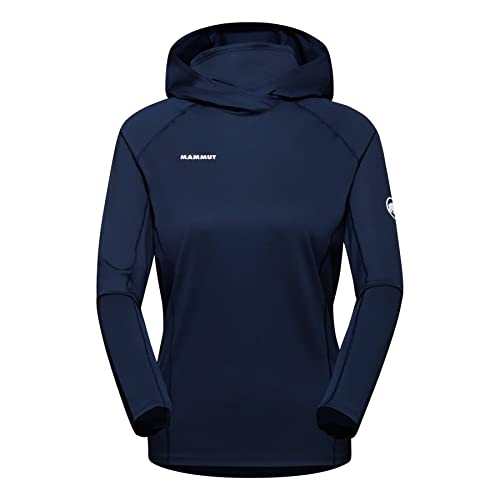 Mammut Damen Selun FL Sun Hoodie, Marine, XL von Mammut