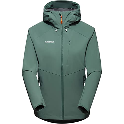 Mammut Ultimate Comfort SO Hooded Women's Jacket dark jade S von Mammut