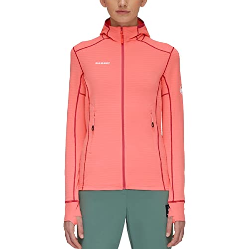 Mammut Damen Taiss Light ML Hoodie Jacke, salmon-terracotta, L von Mammut