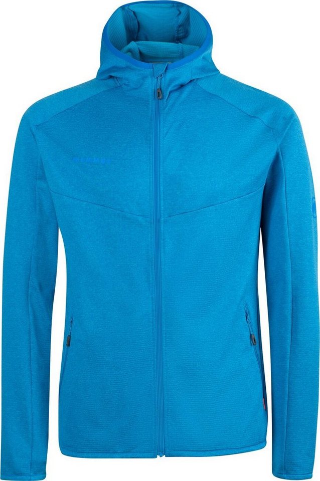 Mammut Fleecejacke Nair ML Hooded Jacket Men GENTIAN MELANGE von Mammut