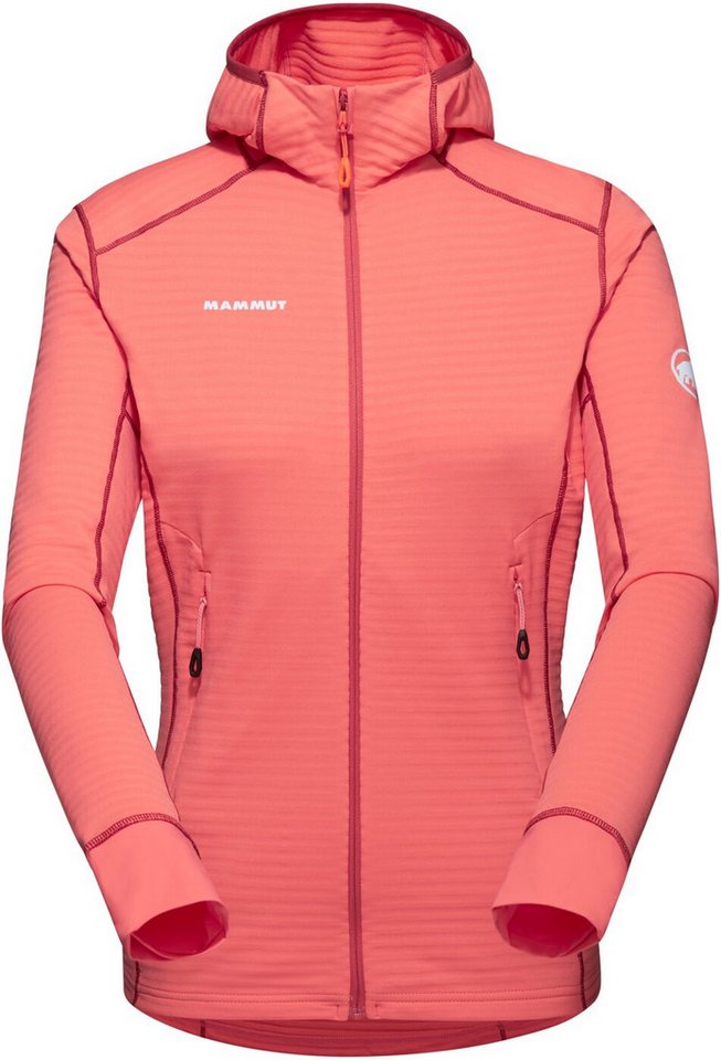 Mammut Fleecejacke Taiss Light ML Hooded Jacket Women 3747 salmon-terracotta von Mammut