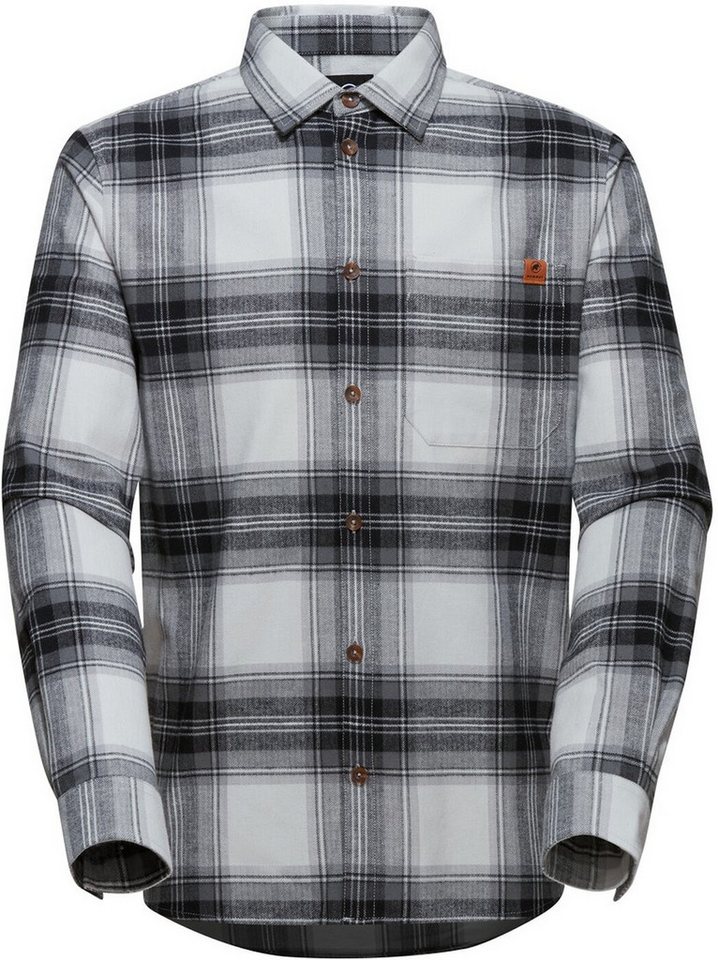 Mammut Funktionshemd Trovat Longsleeve Shirt Men platinum-black von Mammut