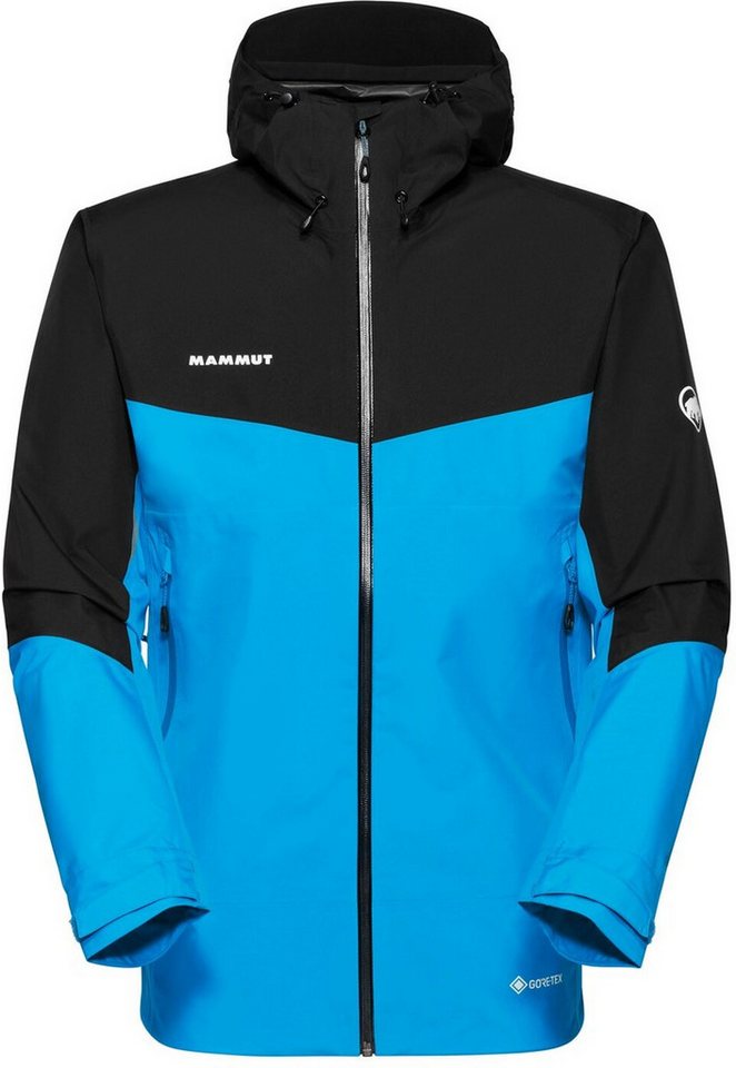 Mammut Funktionsjacke Convey Tour HS Hooded Jacket Men GLACIER BLUE-BLACK von Mammut