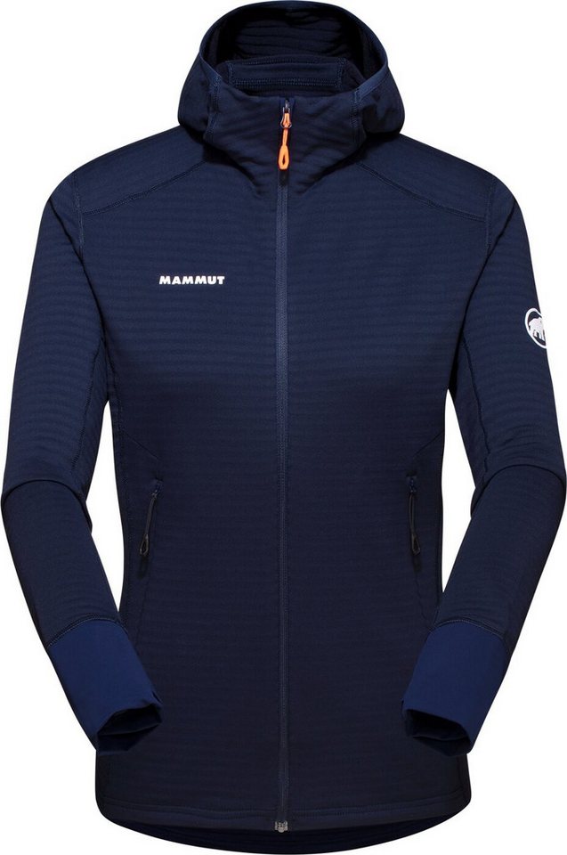 Mammut Funktionsjacke Taiss Light ML Hooded Jacket Women MARINE Wander Unterjacke Damen von Mammut