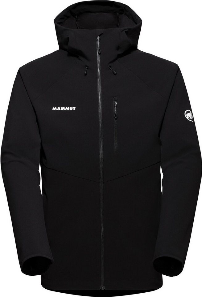Mammut Funktionsjacke Ultimate Comfort SO Hooded Jacket Men BLACK von Mammut