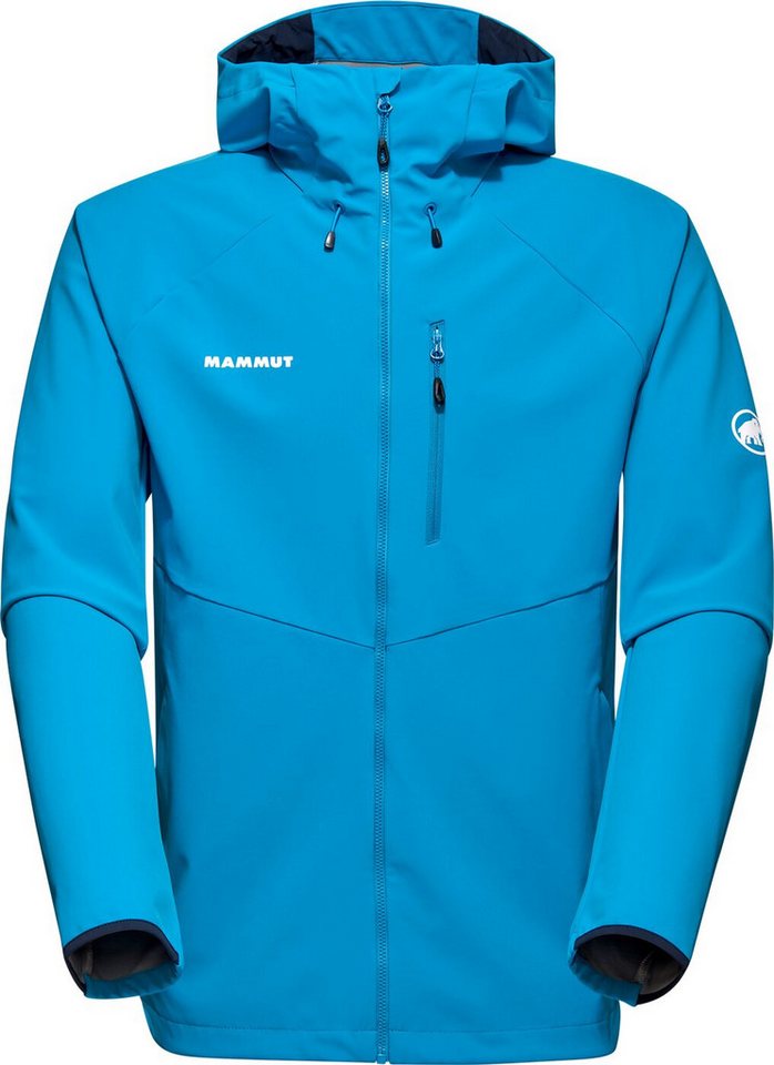 Mammut Funktionsjacke Ultimate Comfort SO Hooded Jacket Men GLACIER BLUE von Mammut
