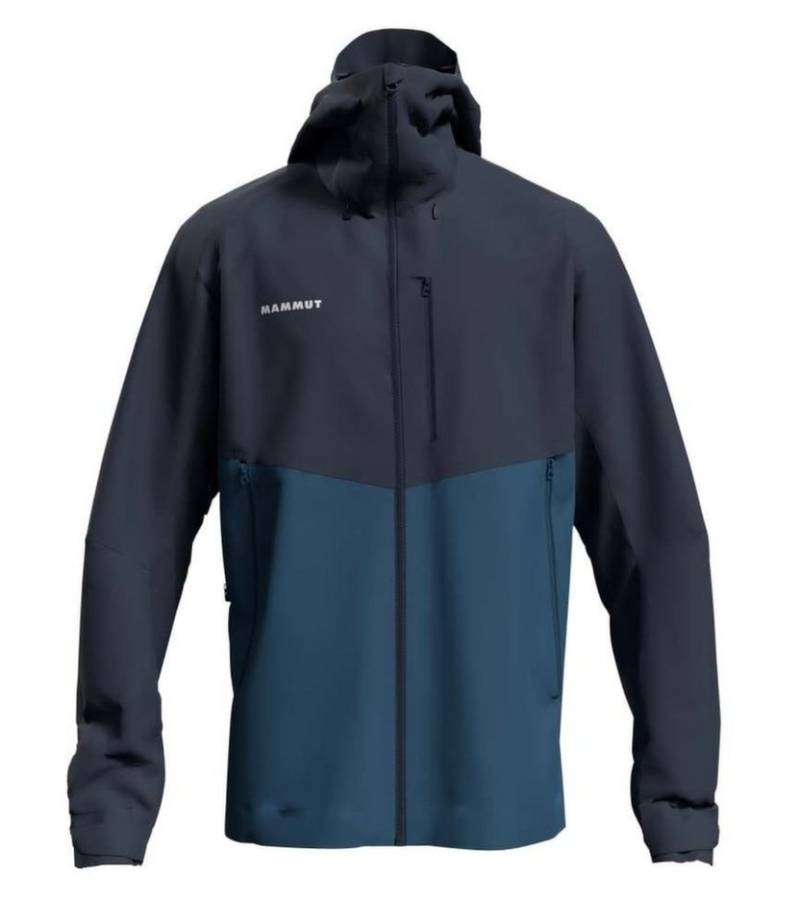 Mammut Allwetterjacke Wanderjacke Alto Guide Hardshell Hooded (atmungsaktiv, wasserdicht) von Mammut