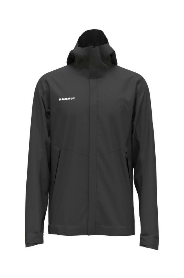 Mammut Allwetterjacke Wanderjacke Alto Hardshell Hooded (wasserdicht, PFC-frei) schwarz von Mammut